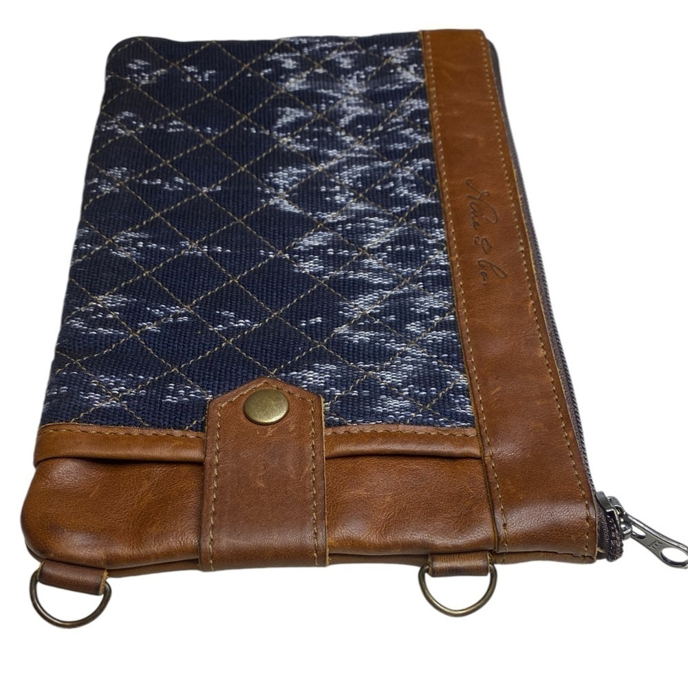 Nena & Co Handwoven Everything Clutch Wristlet with Leather - Picture 7 of 10
